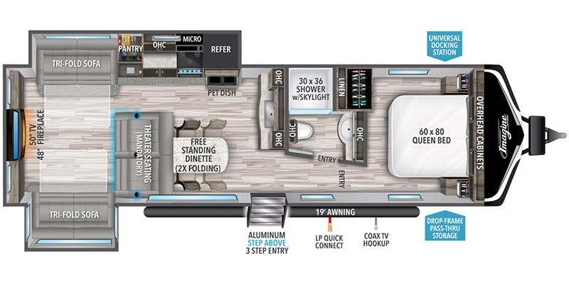 2021 Grand Design Imagine 3100RD in calera AL