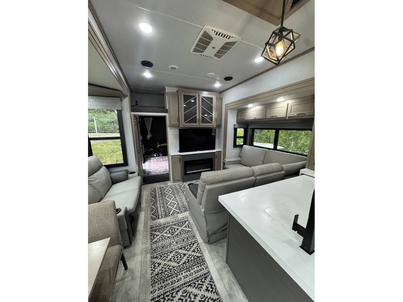 A photo of this 2023 Grand Design MOMENTUM M-CLASS 395MS