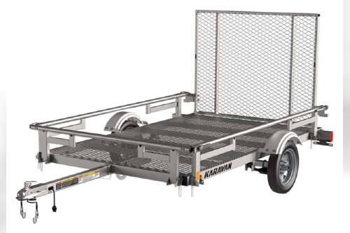 2022 Karavan Trailers 5 x 8 ft. Steel with Steel Mesh Floor in oakdale NY