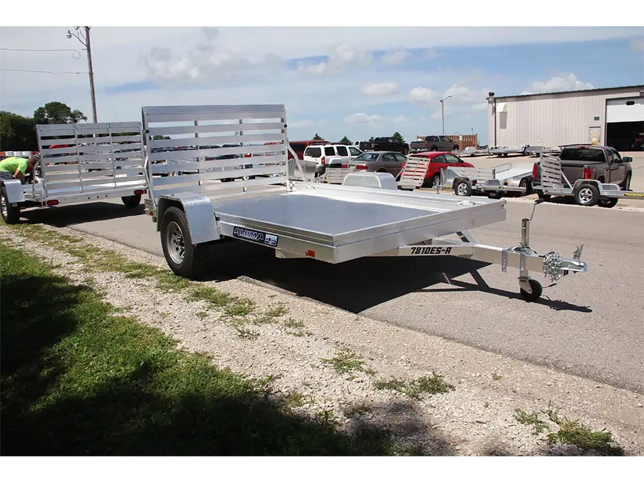 A photo of this 2024 Aluma ESA Series Trailers 172.5 in. - Single Axle