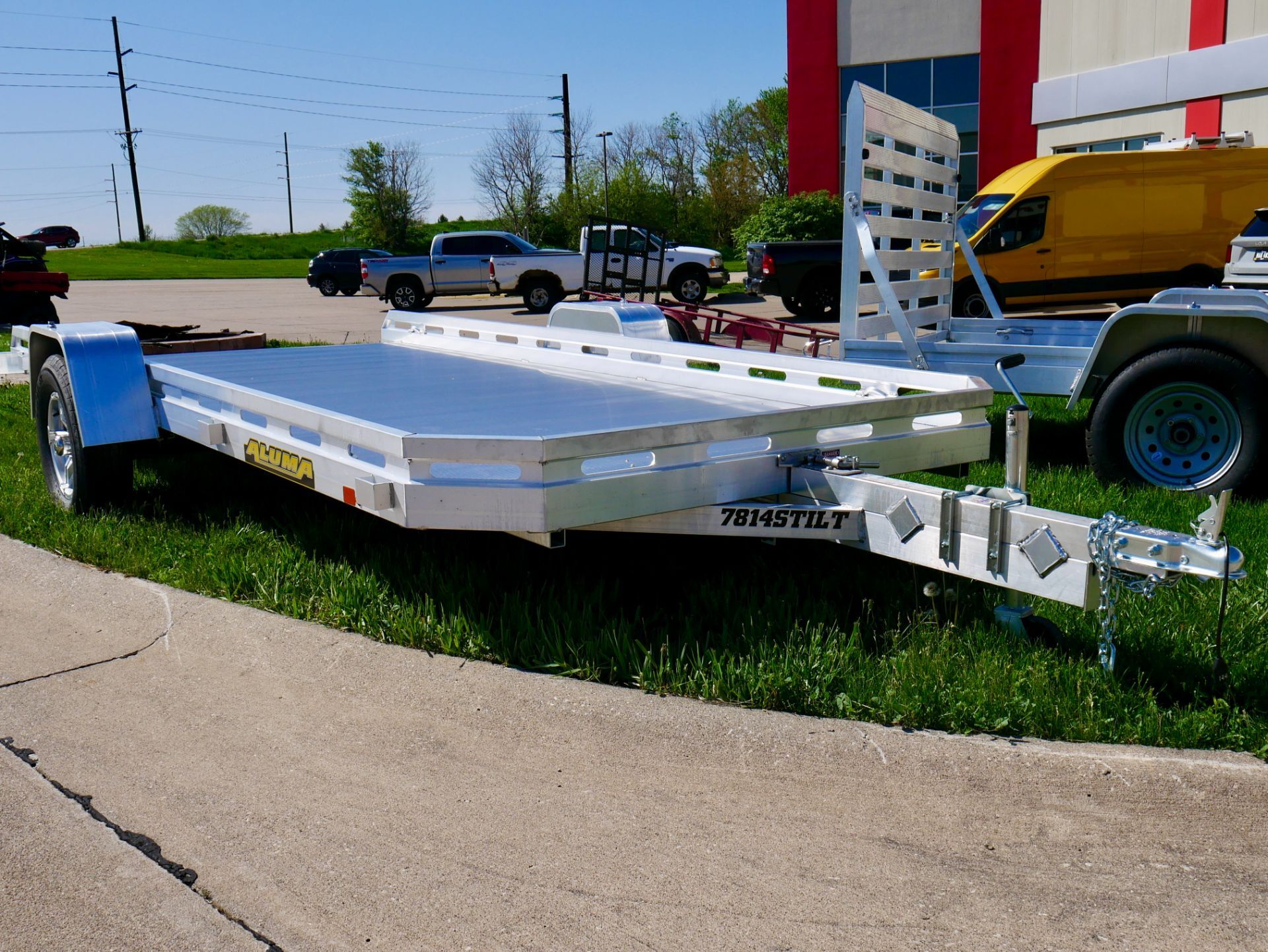 2024 Aluma Single Axle Tilt Utility Trailers 176 in. in davenport IA