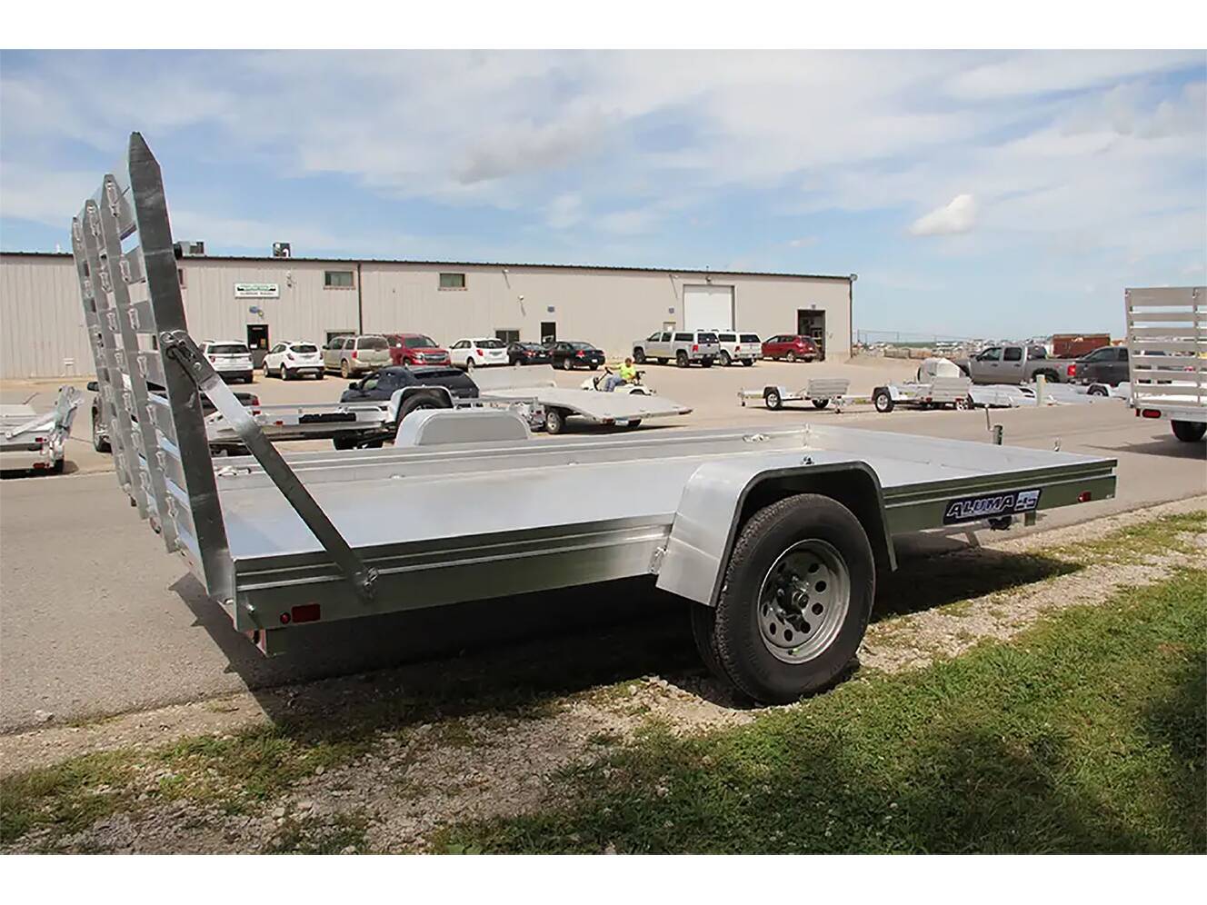 A photo of this 2024 Aluma ESA Series Trailers 172.5 in. - Single Axle