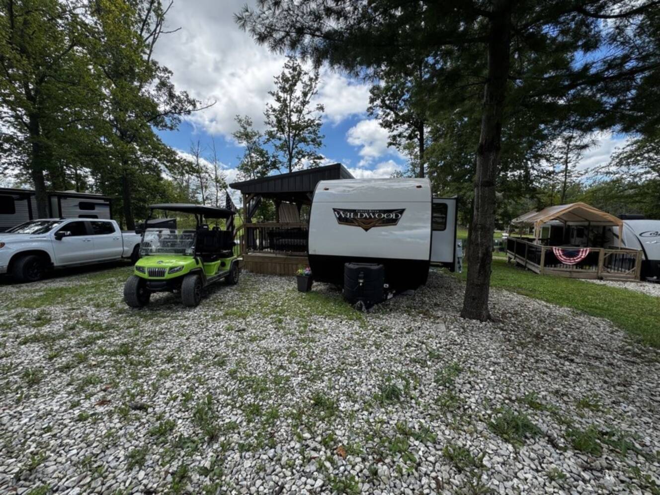 A photo of this 2021 Forest River Wildwood Midwest 36VBDS