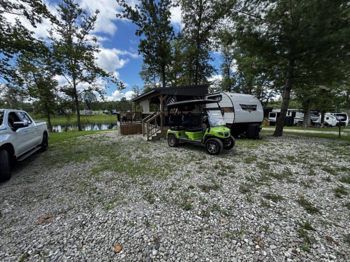 A photo of this 2021 Forest River Wildwood Midwest 36VBDS