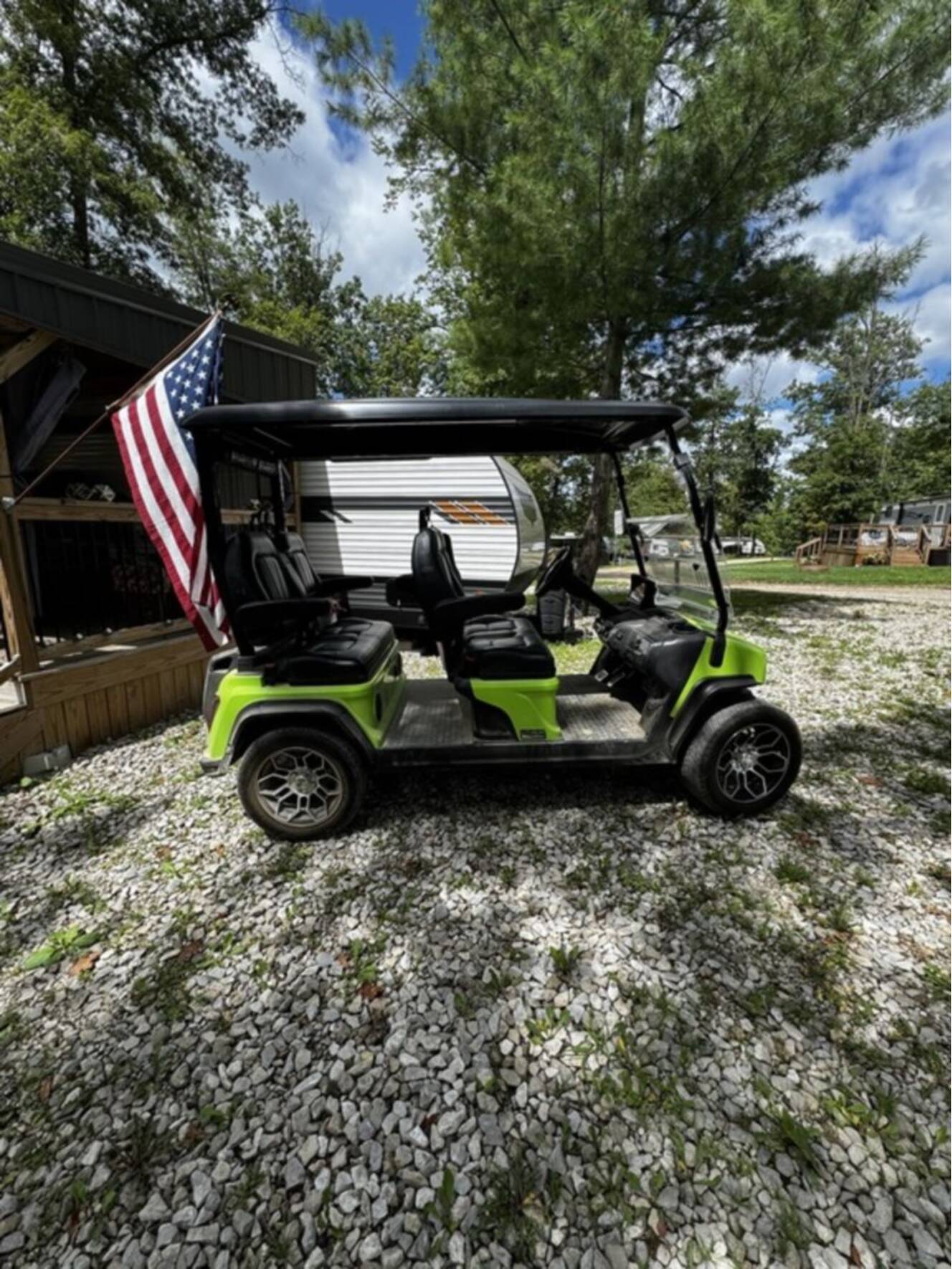 A photo of this 2021 Forest River Wildwood Midwest 36VBDS