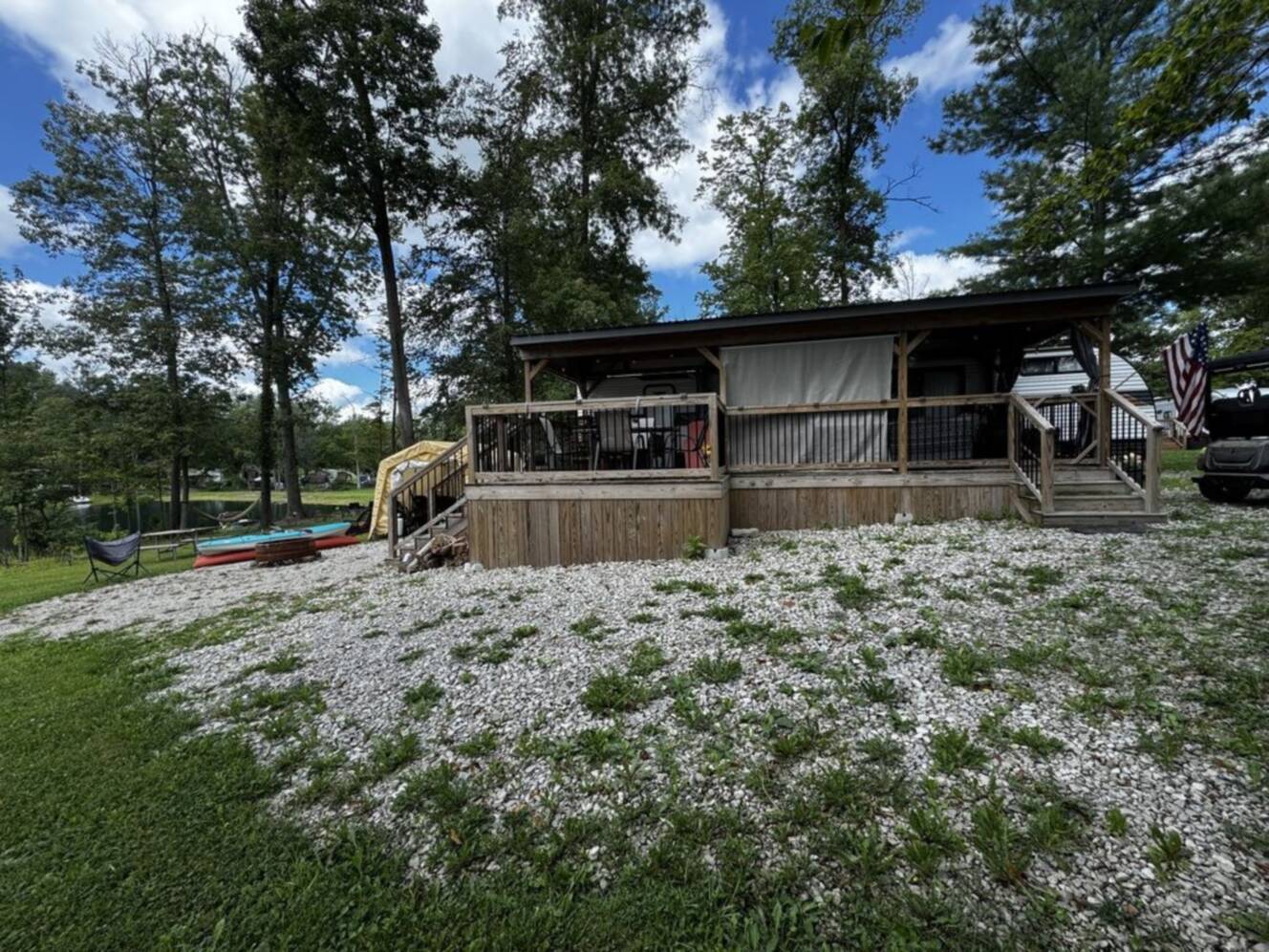 A photo of this 2021 Forest River Wildwood Midwest 36VBDS