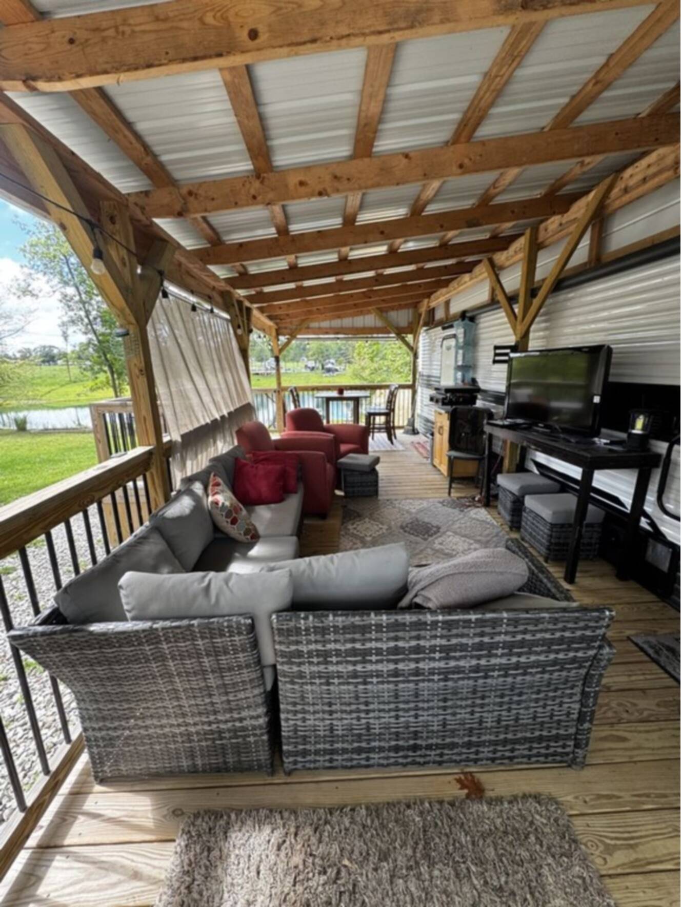 A photo of this 2021 Forest River Wildwood Midwest 36VBDS