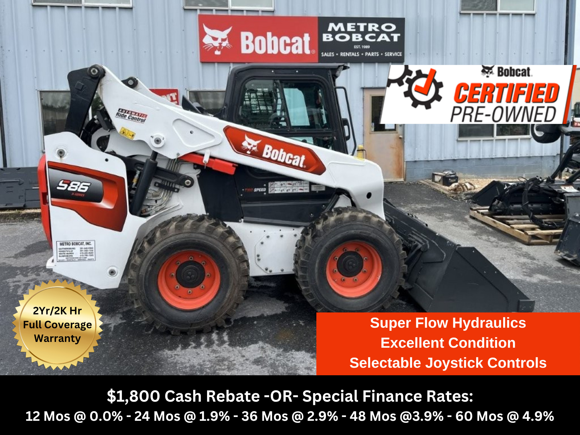 2024 Bobcat S86 in Gaithersburg, MD