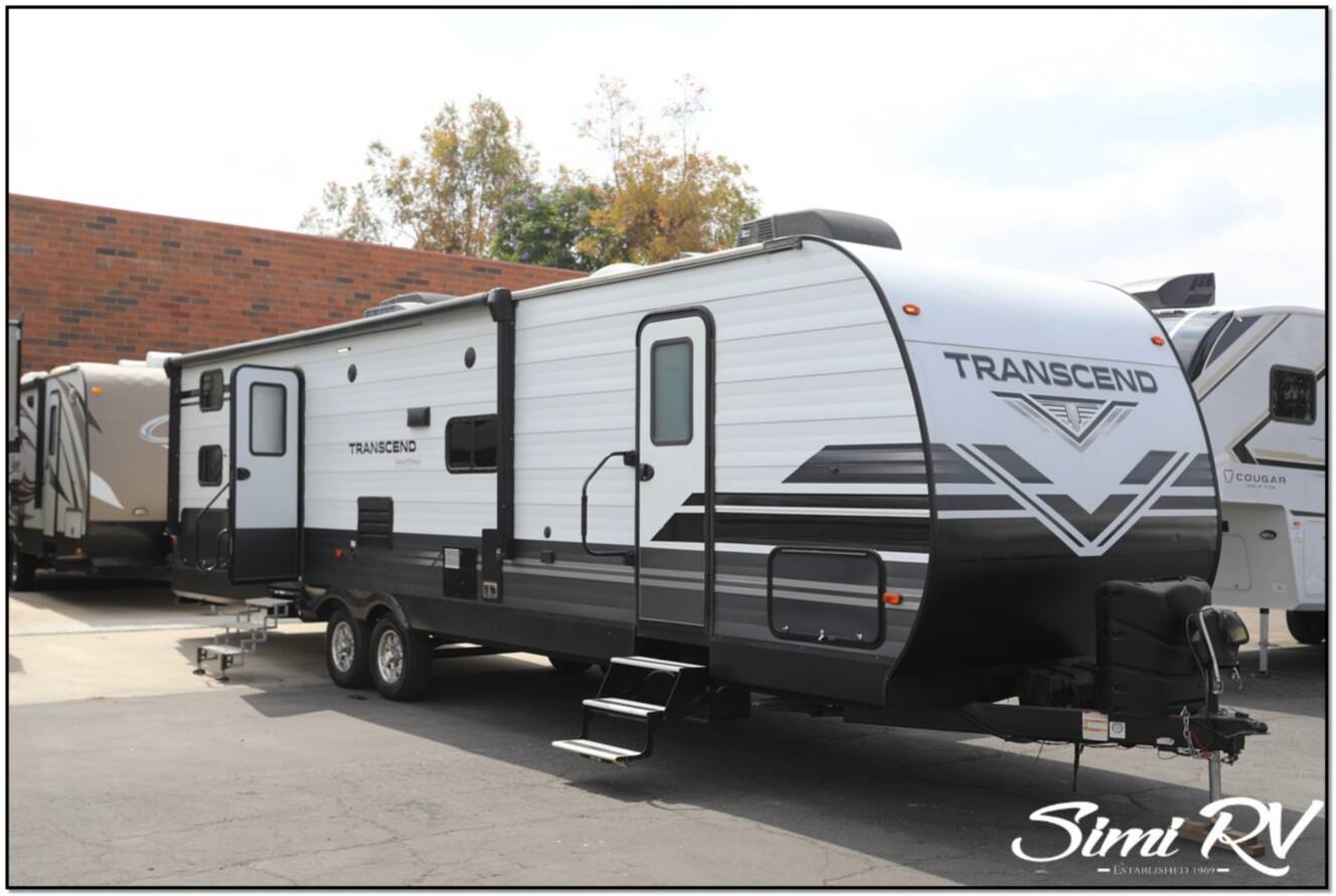 A photo of this 2021 Grand Design Transcend 32BHS