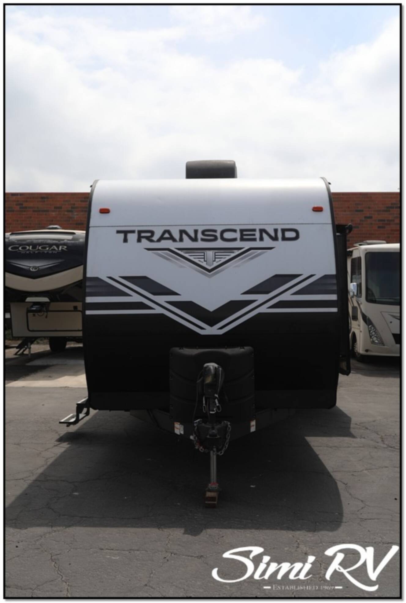 A photo of this 2021 Grand Design Transcend 32BHS
