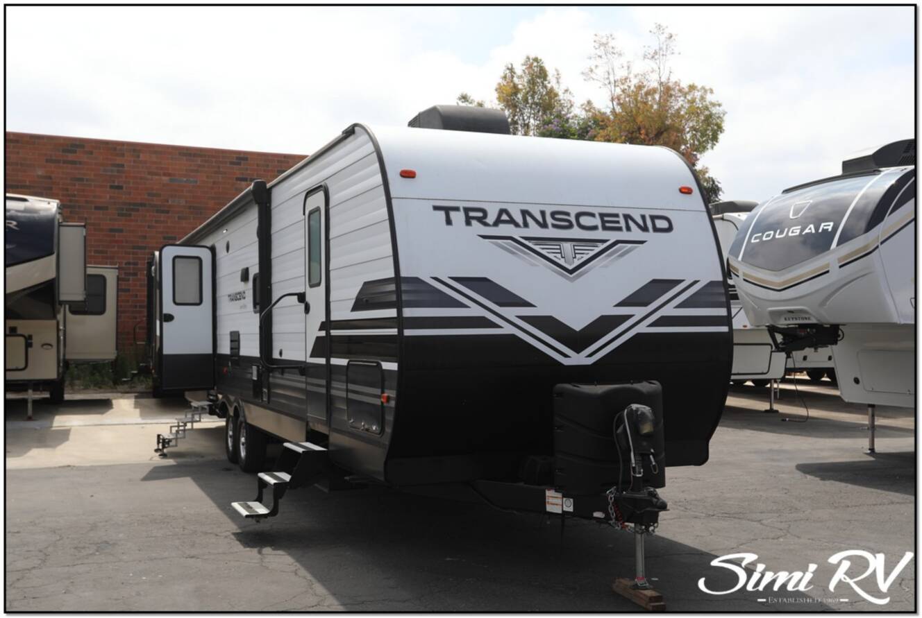 A photo of this 2021 Grand Design Transcend 32BHS