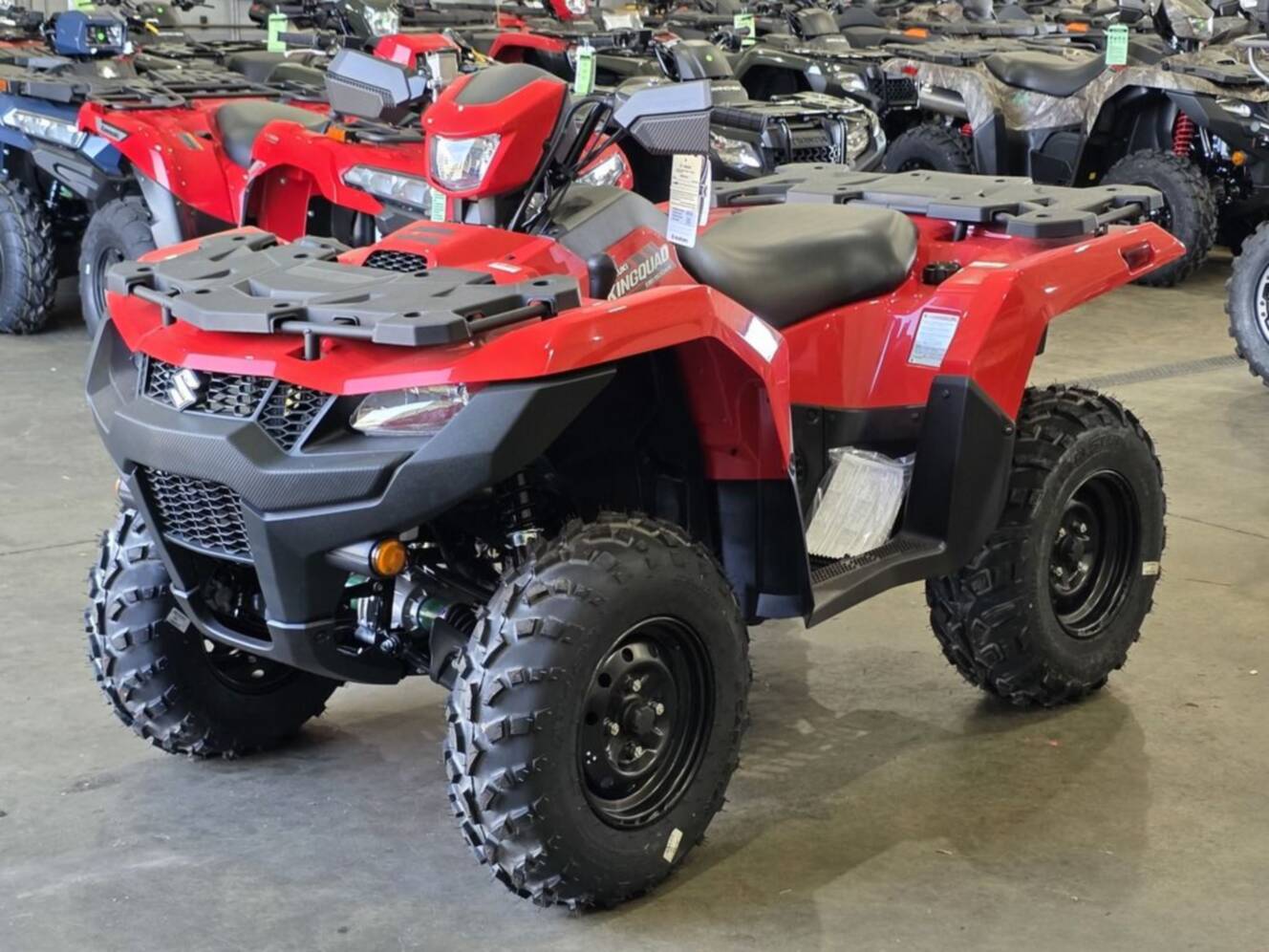 A photo of this 2025 Suzuki KingQuad 500AXi Power Steering