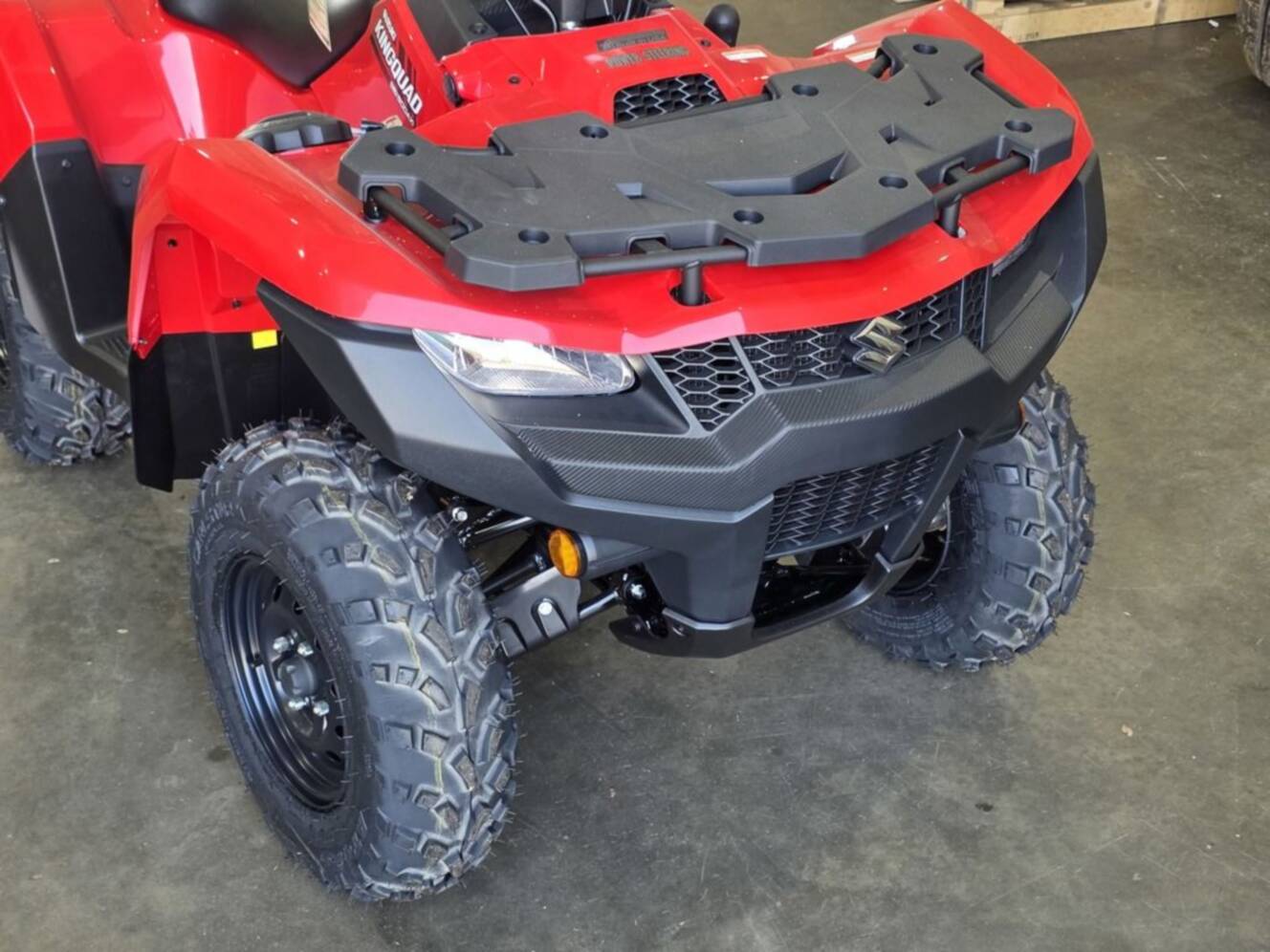 A photo of this 2025 Suzuki KingQuad 500AXi Power Steering