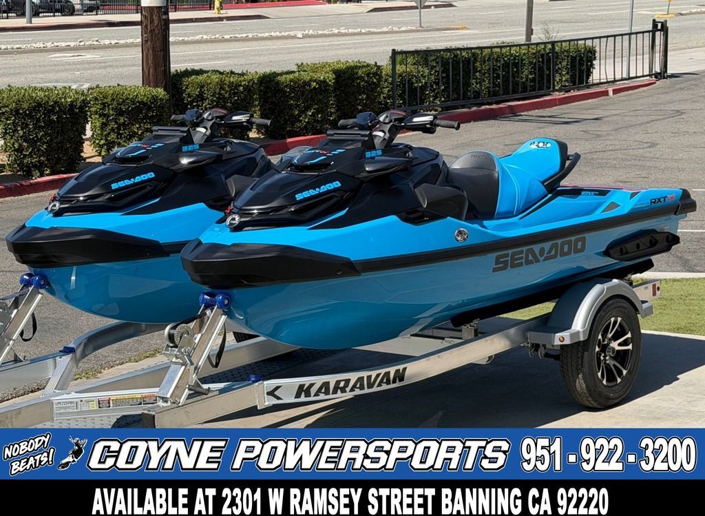 2026 Sea-Doo RXT-X 325 Gulfstream Blue Package X 325 in Banning, CA
