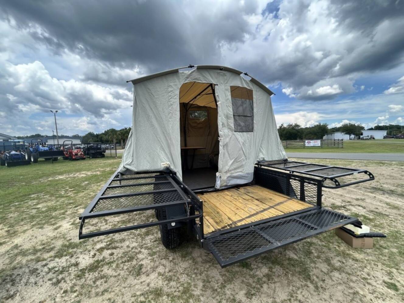 A photo of this 2022 Jumping Jack® Trailers 6X12 Blackout