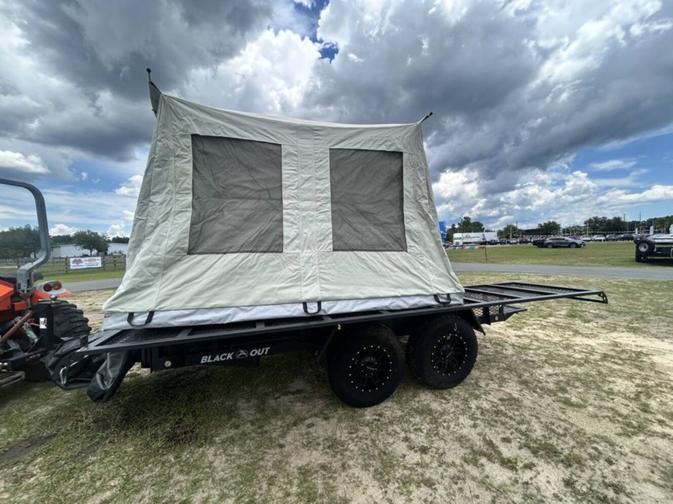 A photo of this 2022 Jumping Jack® Trailers 6X12 Blackout
