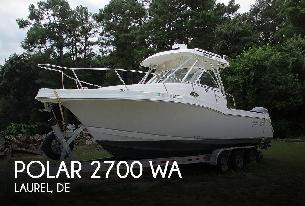 2006 Polar 2700 WA in laurel DE