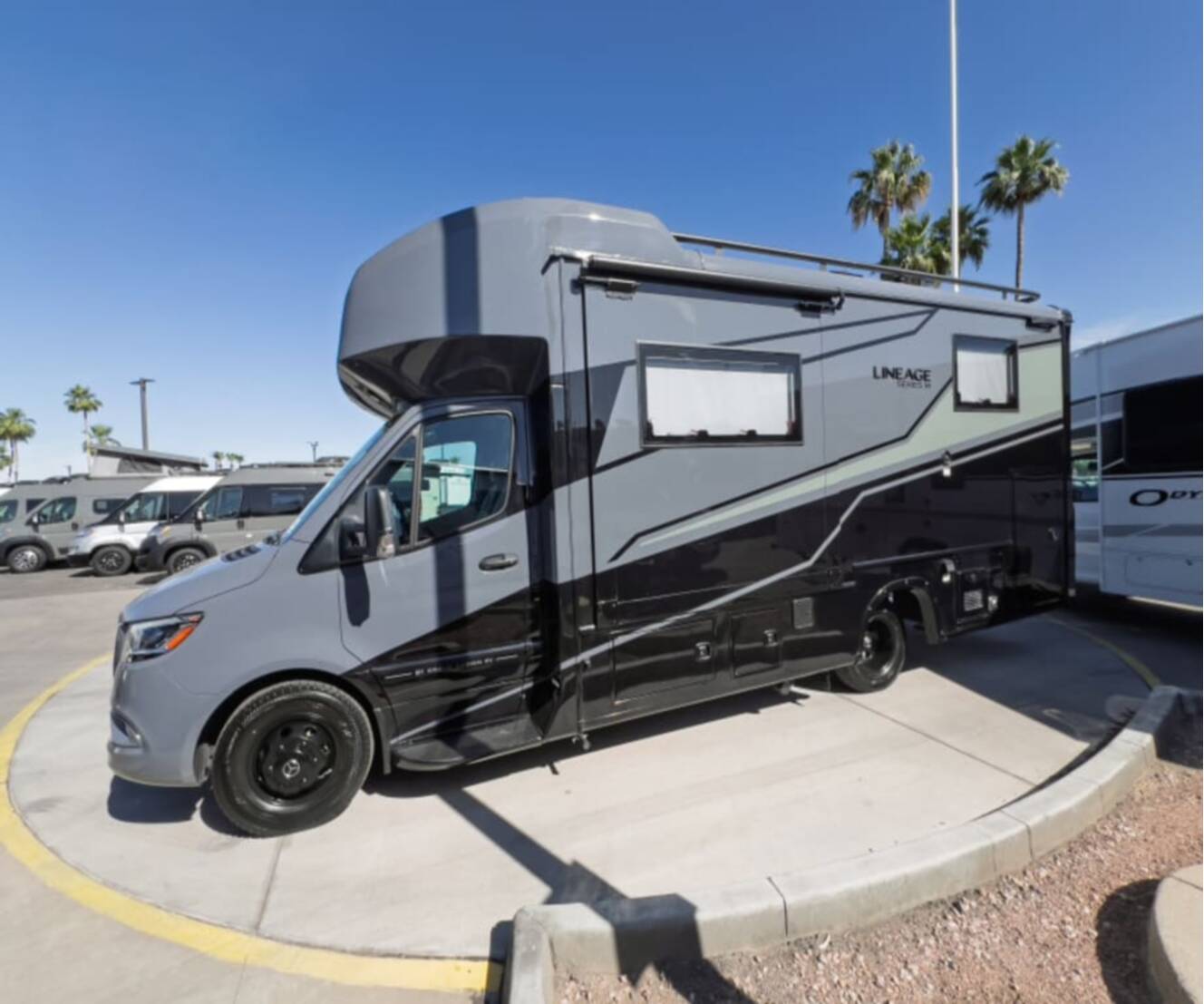 A photo of this 2026 Grand Design LINEAGE SERIES M 25TK-FBP