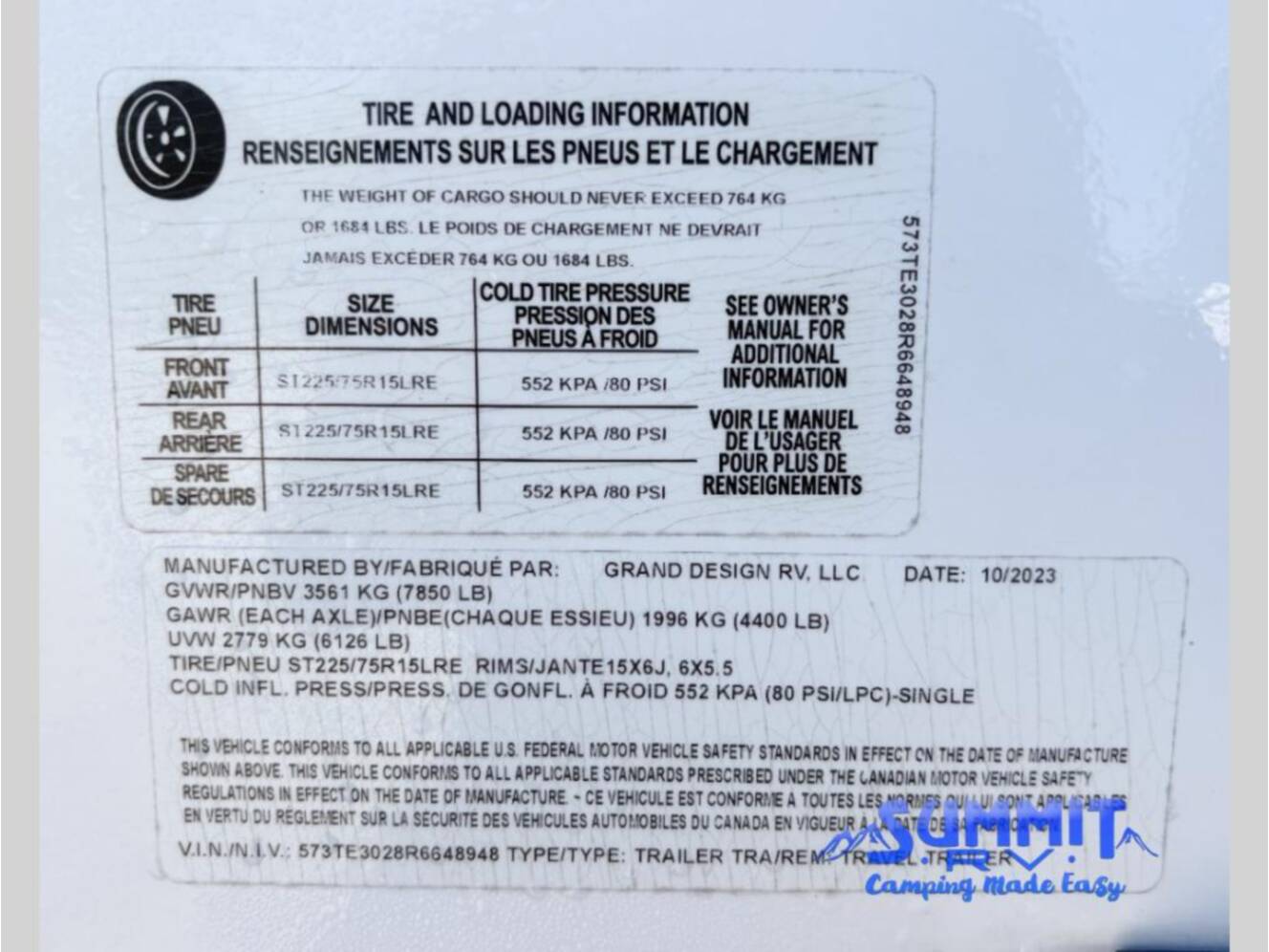 A photo of this 2024 Grand Design Imagine 2500RL