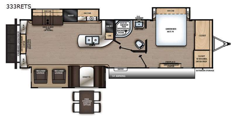 2021 Coachmen Rv Catalina Legacy 333RETS in bunker hill IN