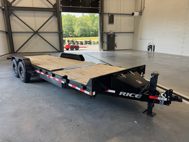 2026 RICE 7X16+6 Powder Coated 14K Partial Tilt Equipment Tr in Loudon, NH