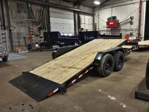 2026 RICE 7X16+4 Powder Coated 16K Partial Tilt Equipment Tr in Loudon, NH