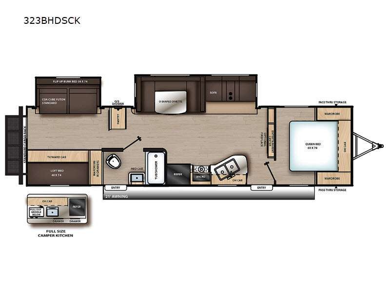 2022 Coachmen Rv Catalina Legacy 323BHDSCK in gansevoort NY