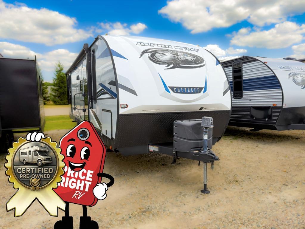 2021 Forest River Rv Cherokee Alpha Wolf 26DBH-L in dewitt MI