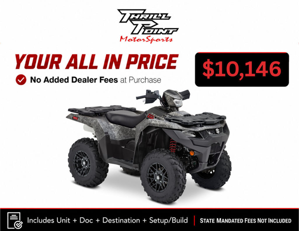 2025 Suzuki KingQuad 750AXi Power Steering SE Plus in medina OH
