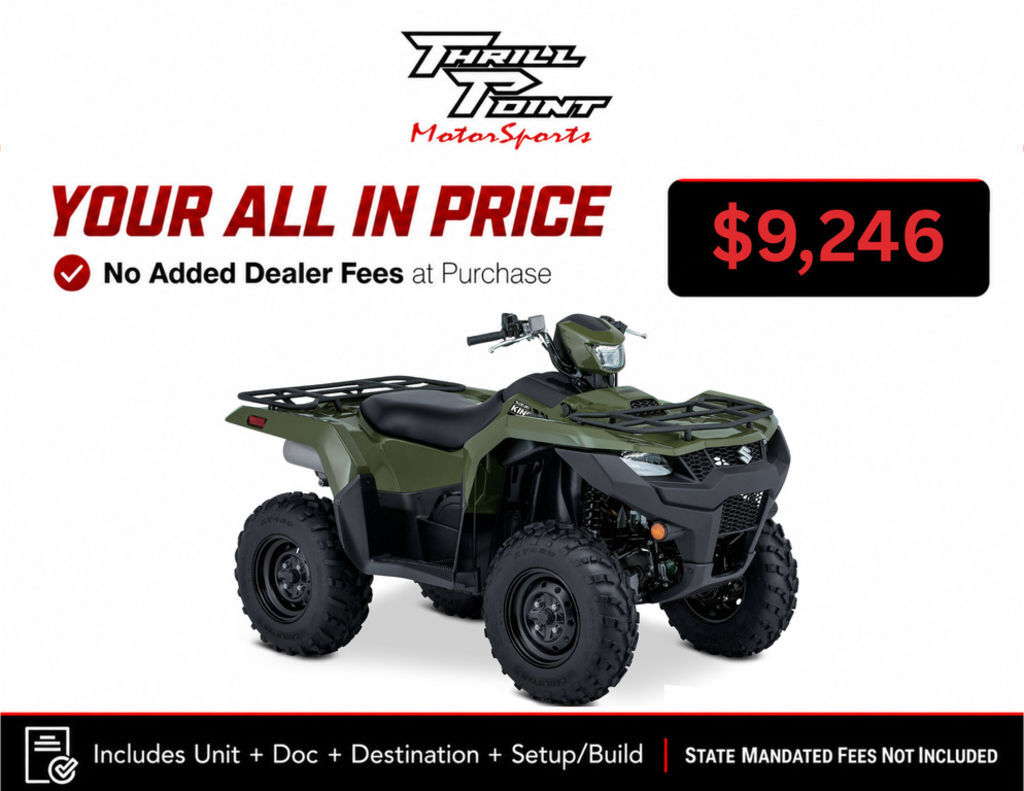 2026 Suzuki KingQuad 750AXi in medina OH