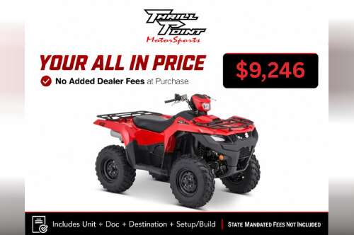 2026 Suzuki KingQuad 750AXi in medina OH