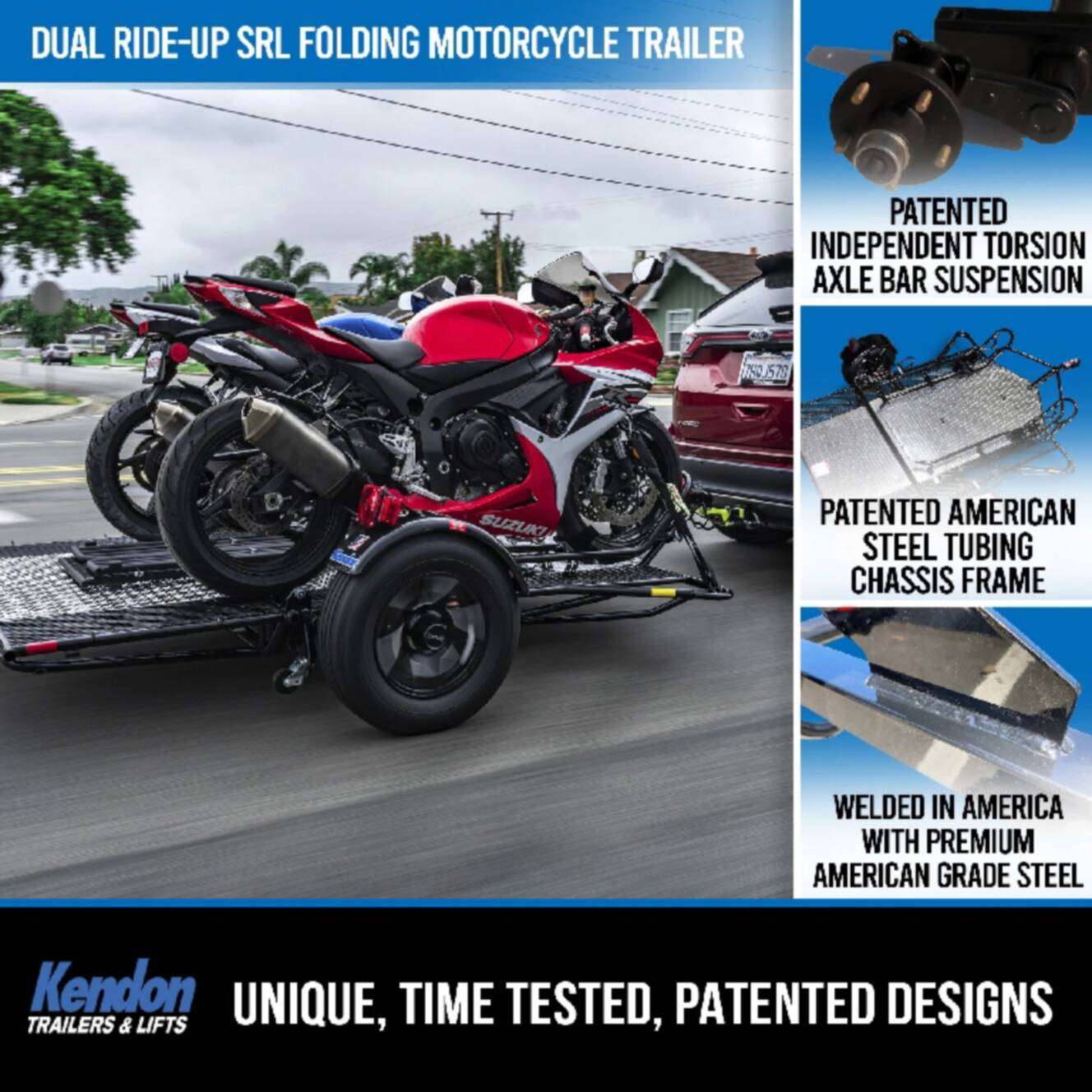 A photo of this 2024 Kendon Dual Ride-Up SRL Stand-Up