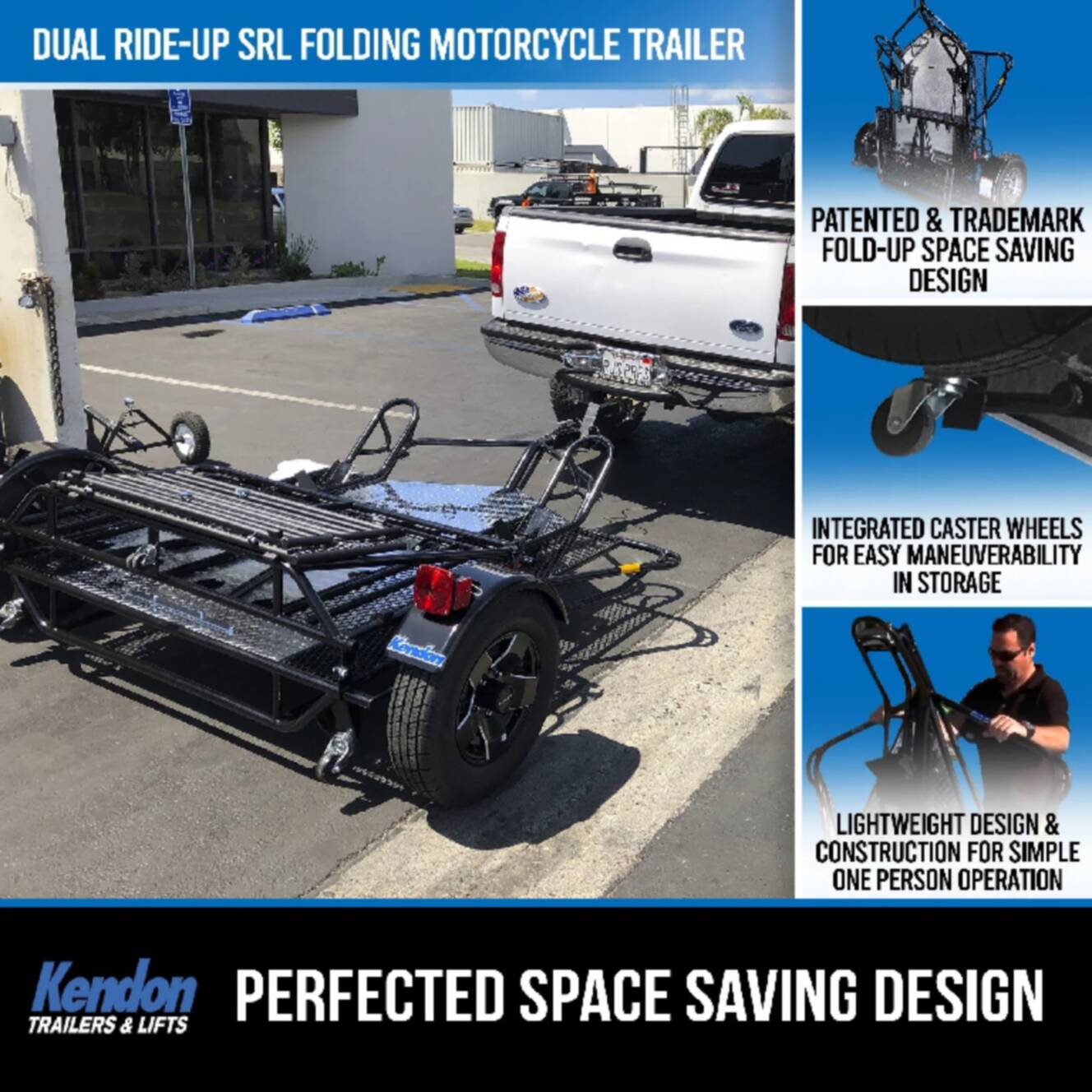 A photo of this 2024 Kendon Dual Ride-Up SRL Stand-Up