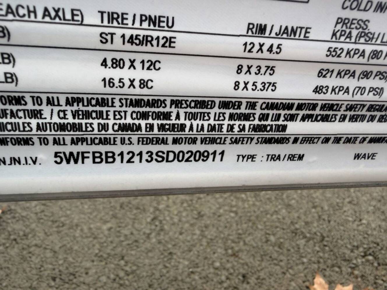 A photo of this 2025 Triton Wave Series WAVE I (1-Place)