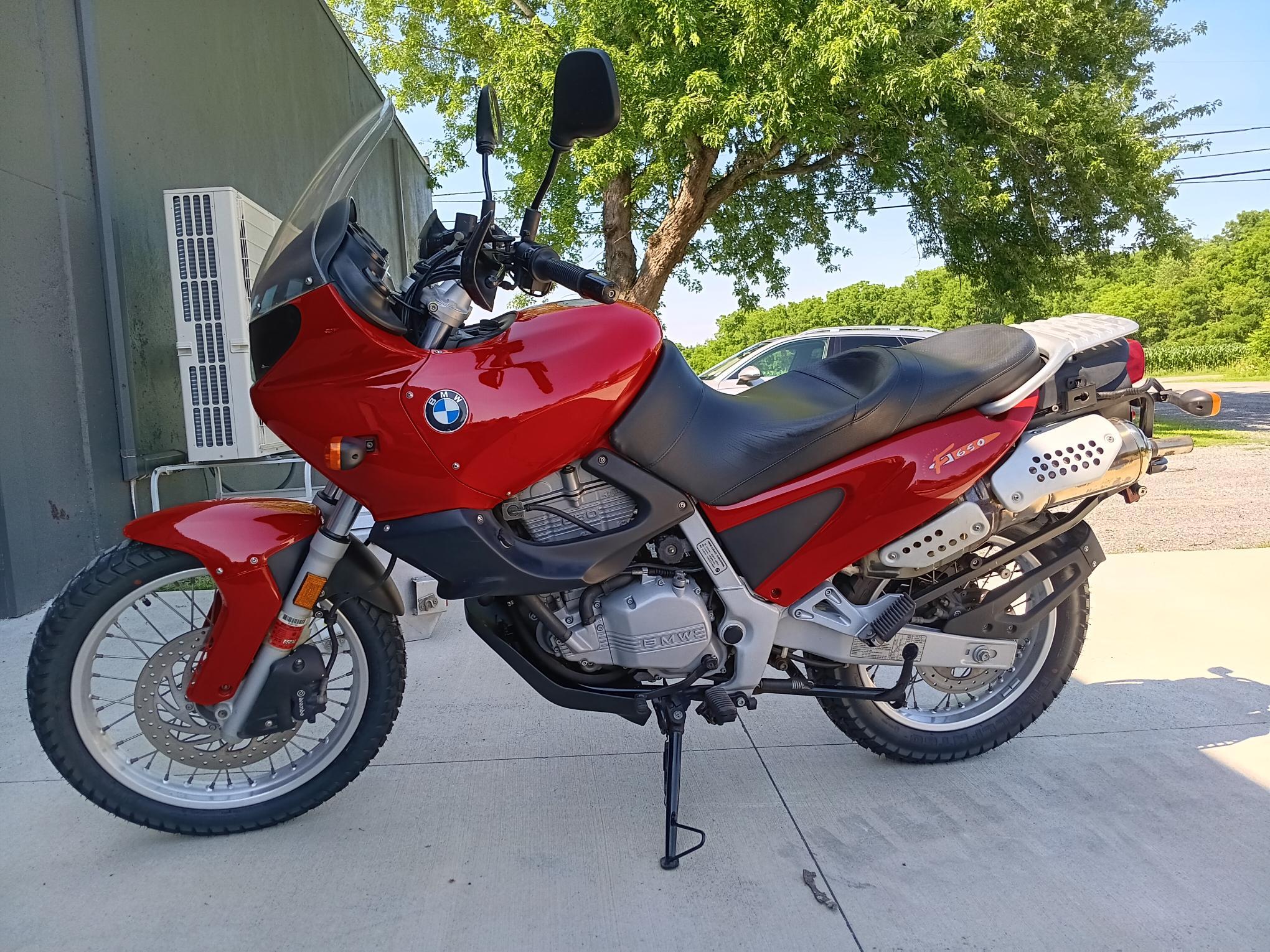 1997 BMW F 650 GS Dual Sport motorcycle