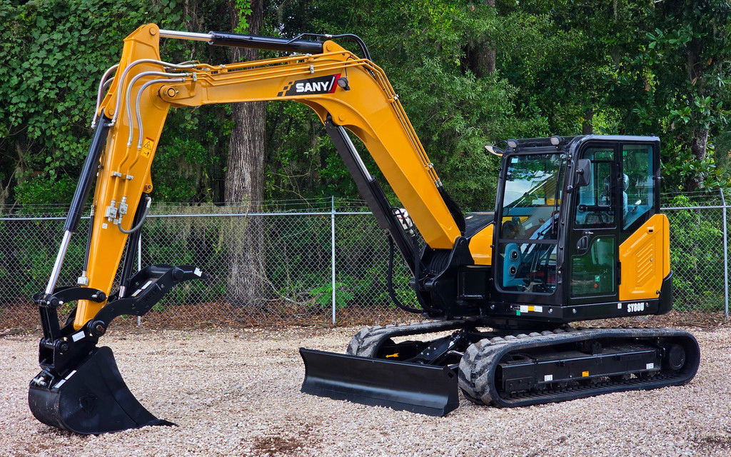2026 SANY® Small Swing Boom Excavators SY80U in Tallahassee, FL