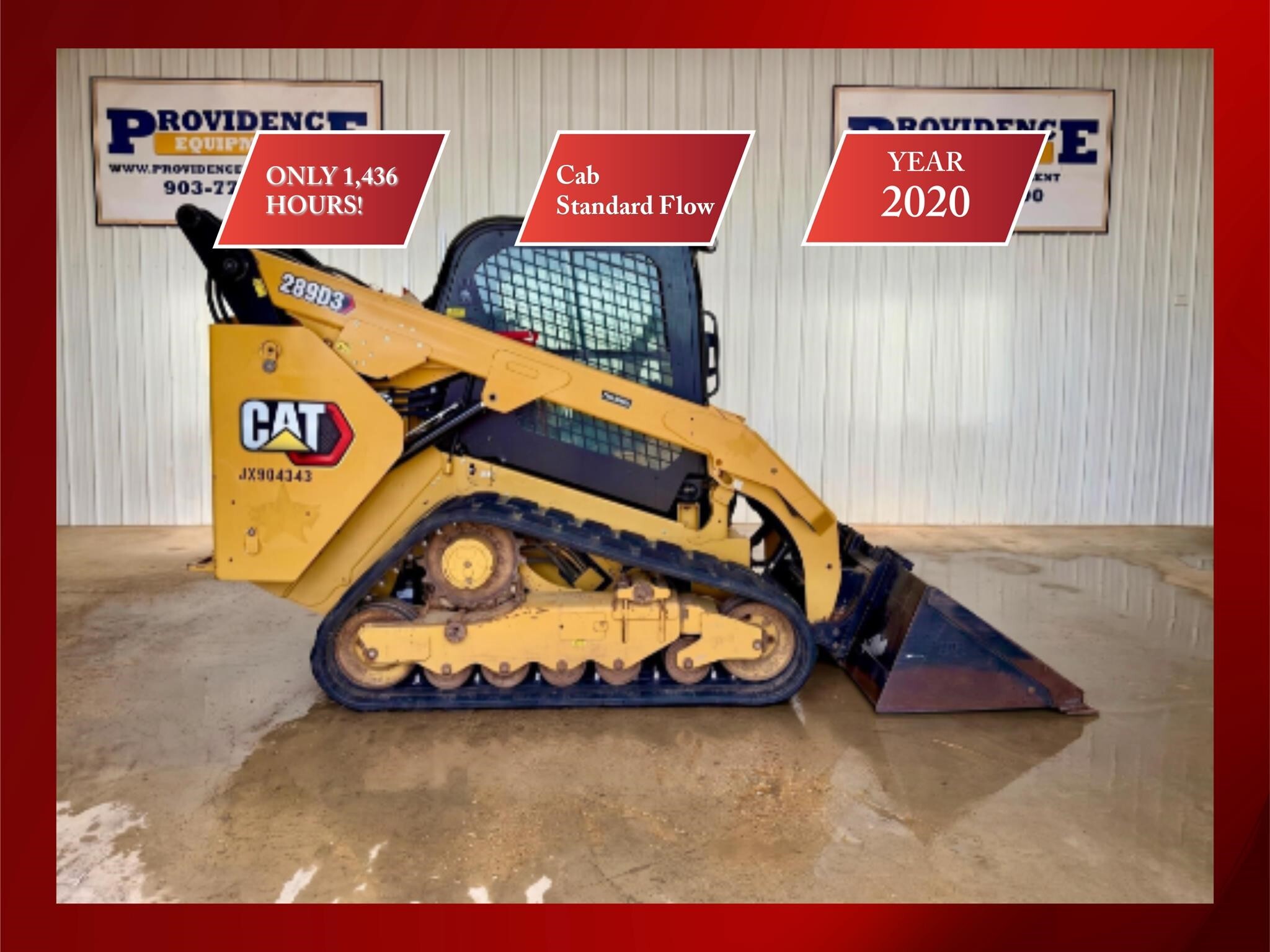 2020 CATERPILLAR 289D3 in Trinidad, TX