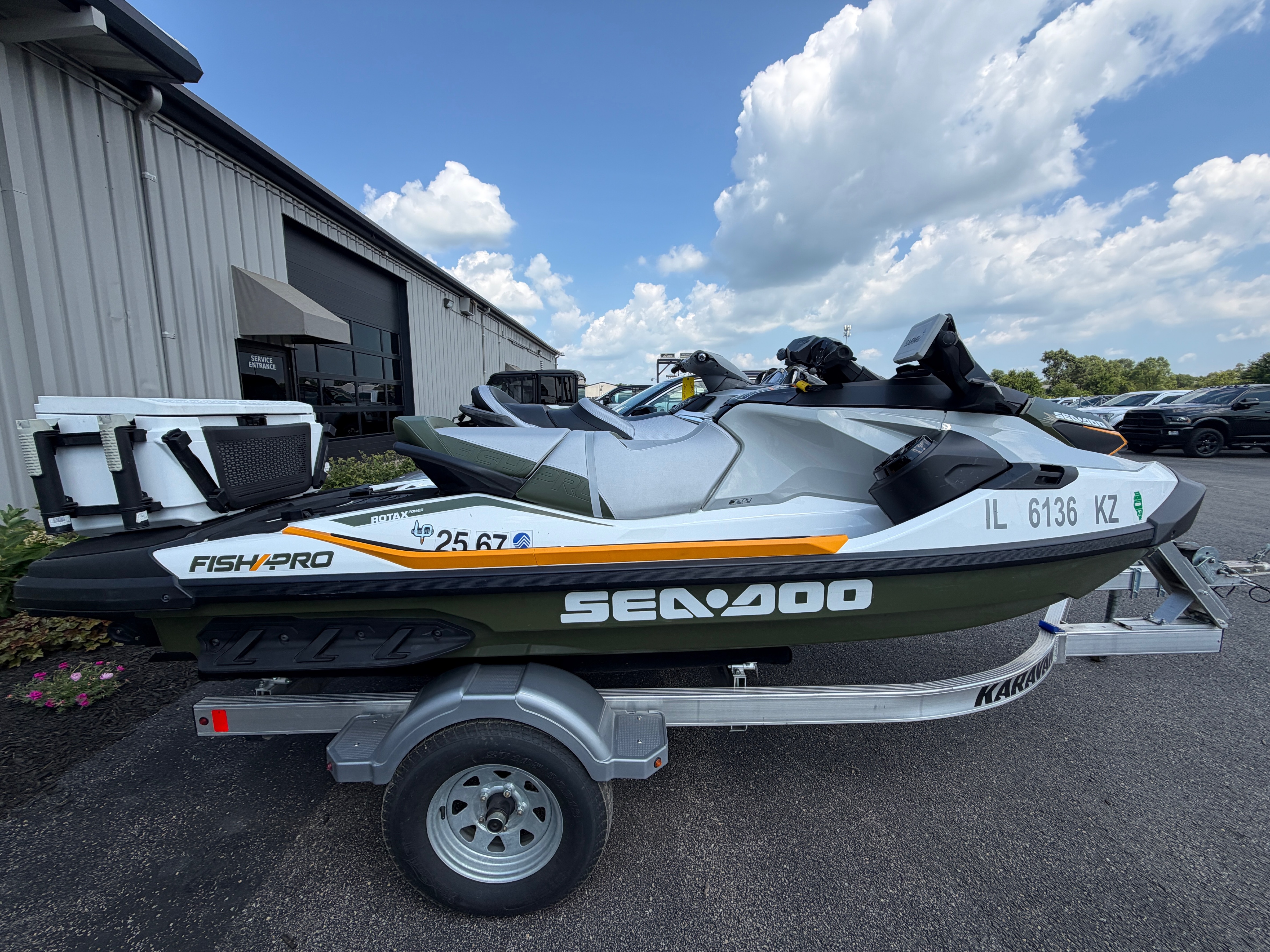 2019 Sea-Doo Fish Pro iBR + Sound System in Roscoe, IL