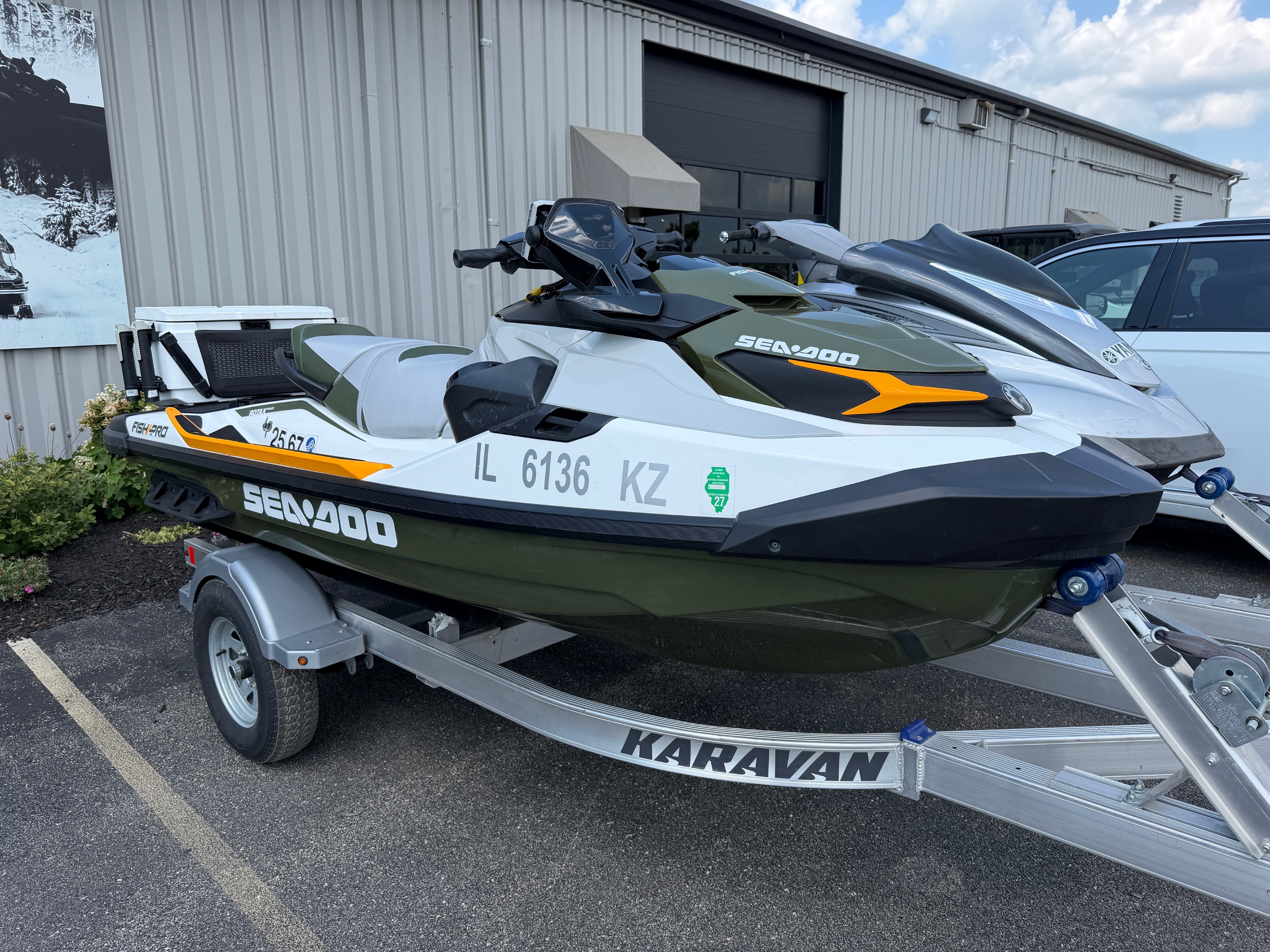 2019 Sea-Doo Fish Pro iBR + Sound System in roscoe IL