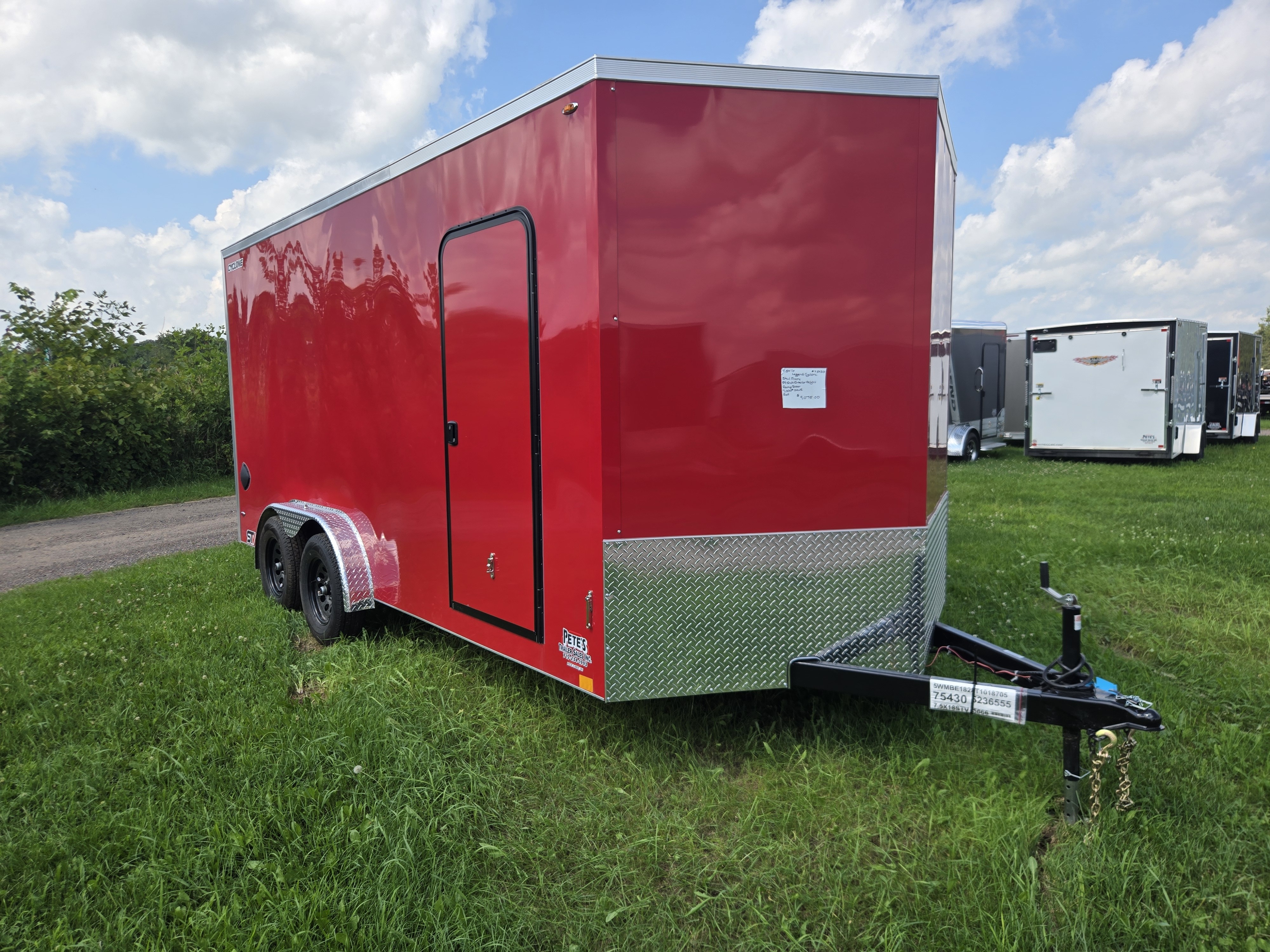 2026 LEGEND 7.5ft x 16ft Cyclone in Rice Lake, WI