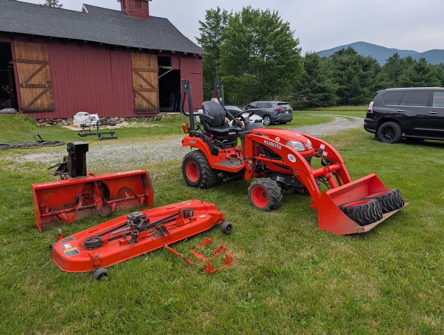 2013 KUBOTA BX2670 in Morrisville, VT