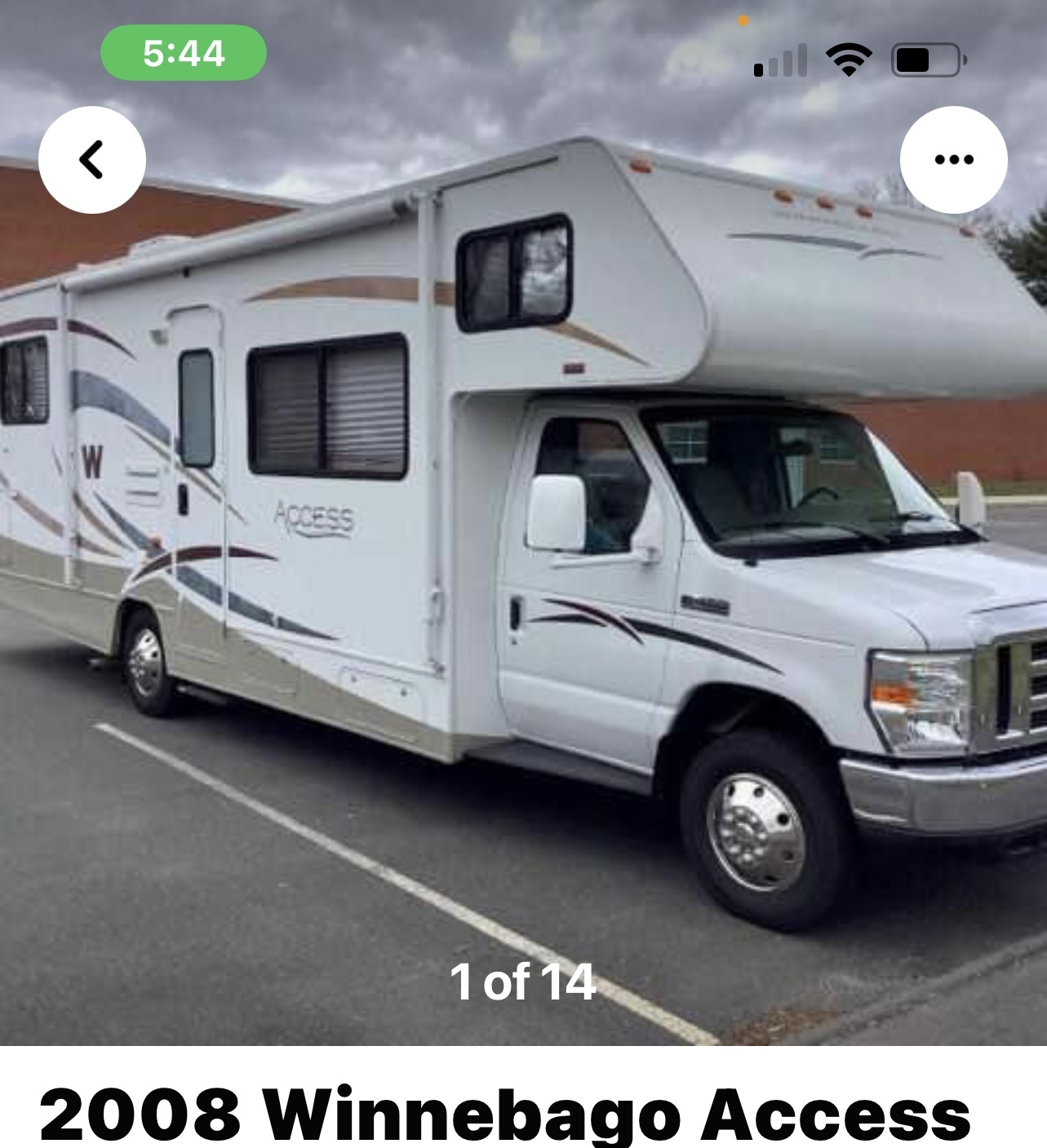 2008 Winnebago ACCESS 29T RV