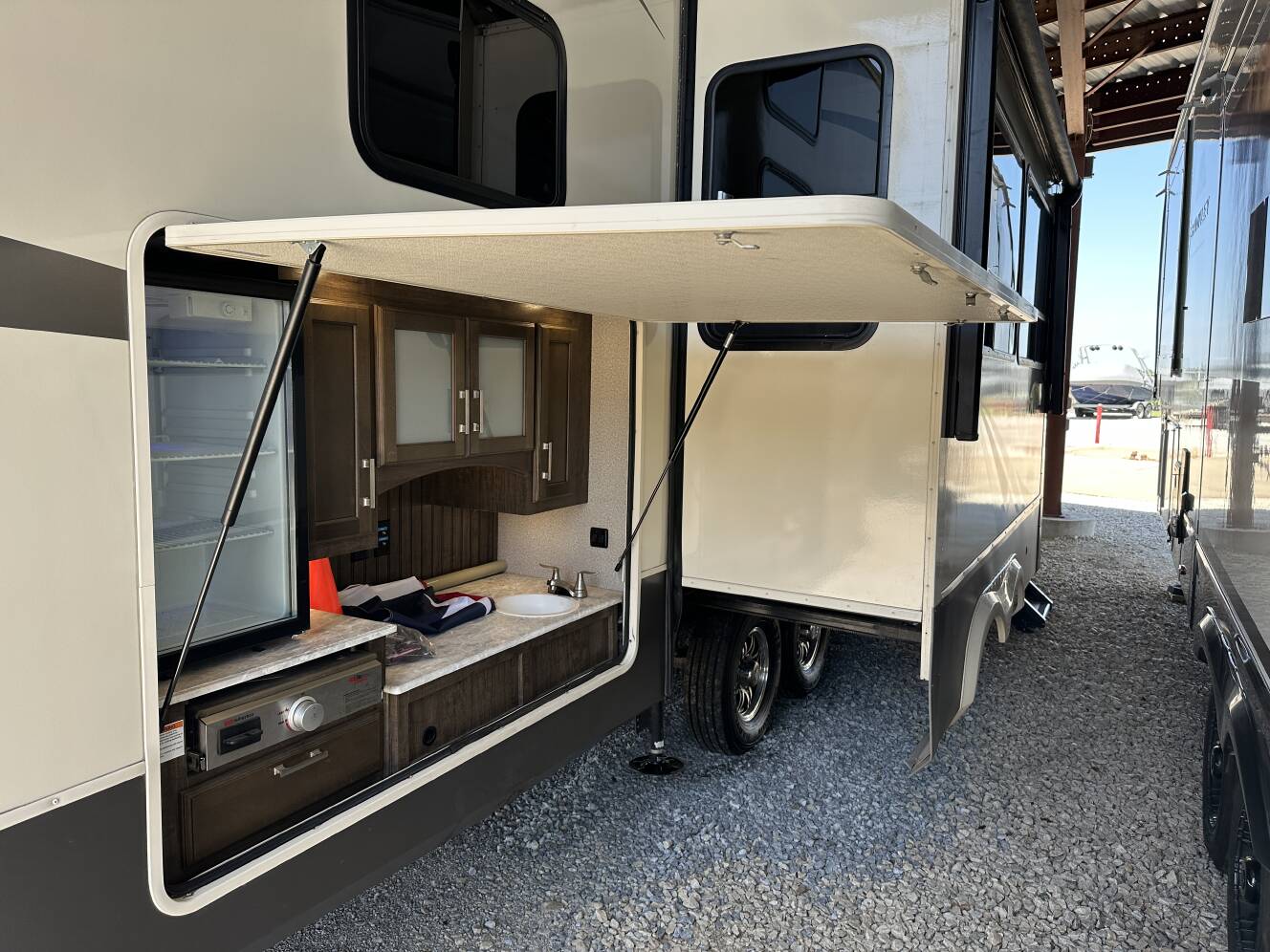 A photo of this 2020 Grand Design SOLITUDE S-CLASS 3950BH