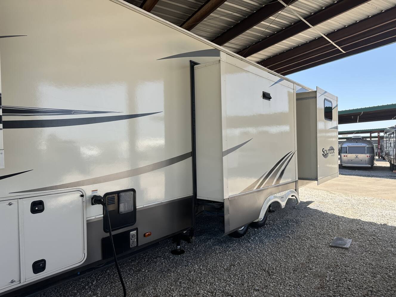 A photo of this 2020 Grand Design SOLITUDE S-CLASS 3950BH