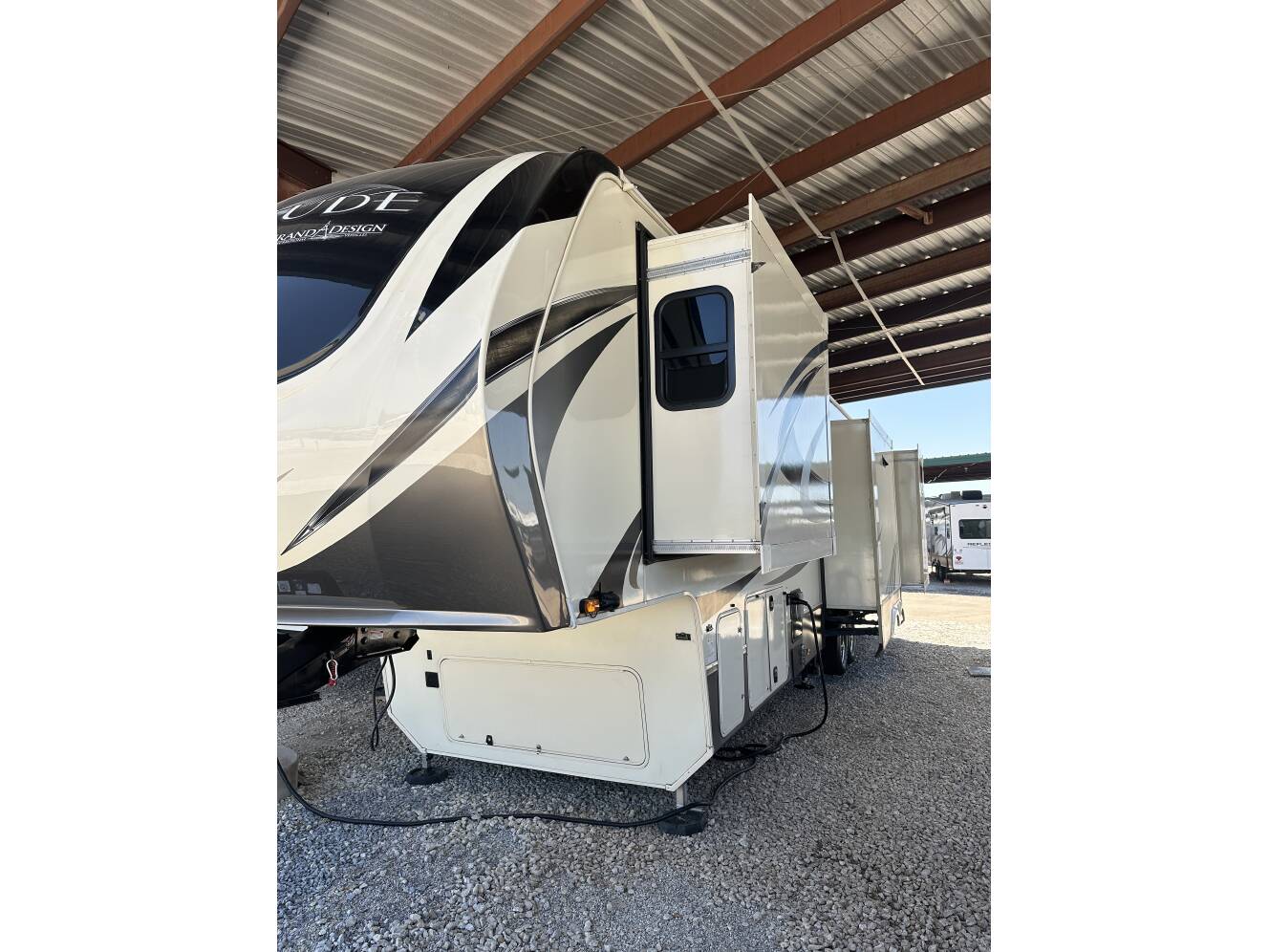 A photo of this 2020 Grand Design SOLITUDE S-CLASS 3950BH