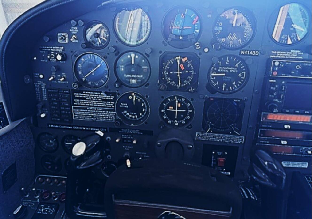 A photo of this 1973 Cessna 414