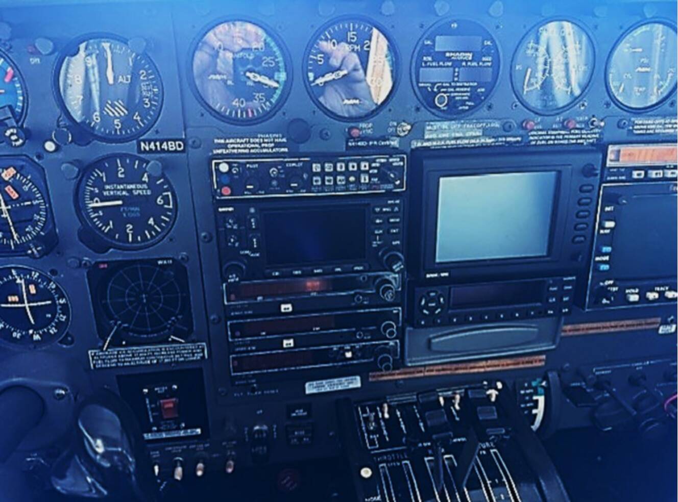 A photo of this 1973 Cessna 414