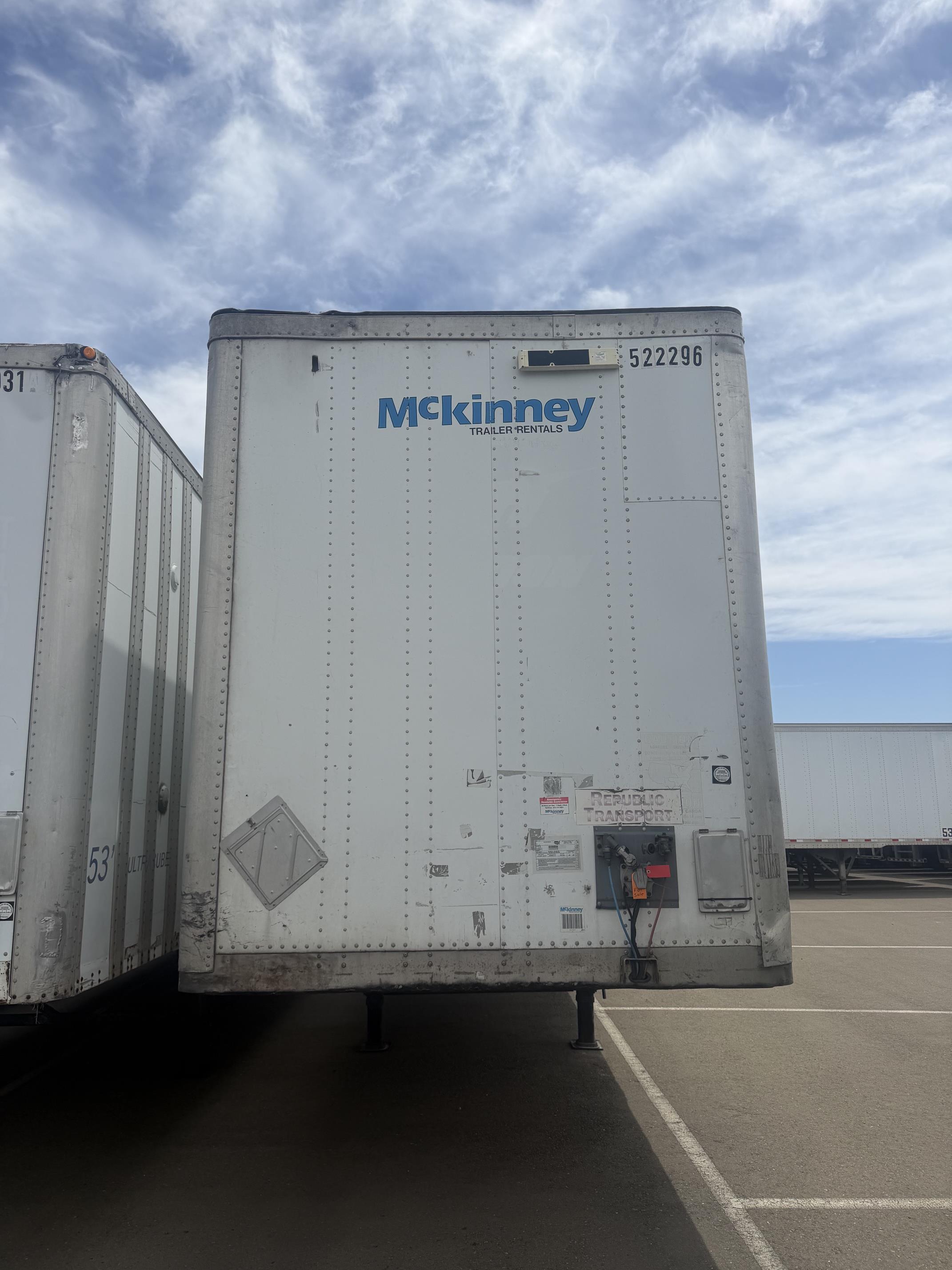 2008 WABASH 53' 14' HIGH SWING DOOR FOOD GRADE in Salinas, CA