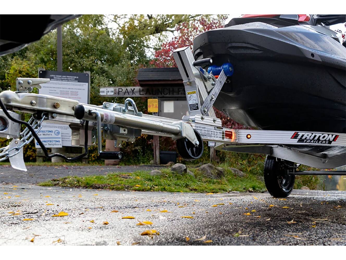A photo of this 2025 Triton Trailers WAVE Series Trailers 1-Place