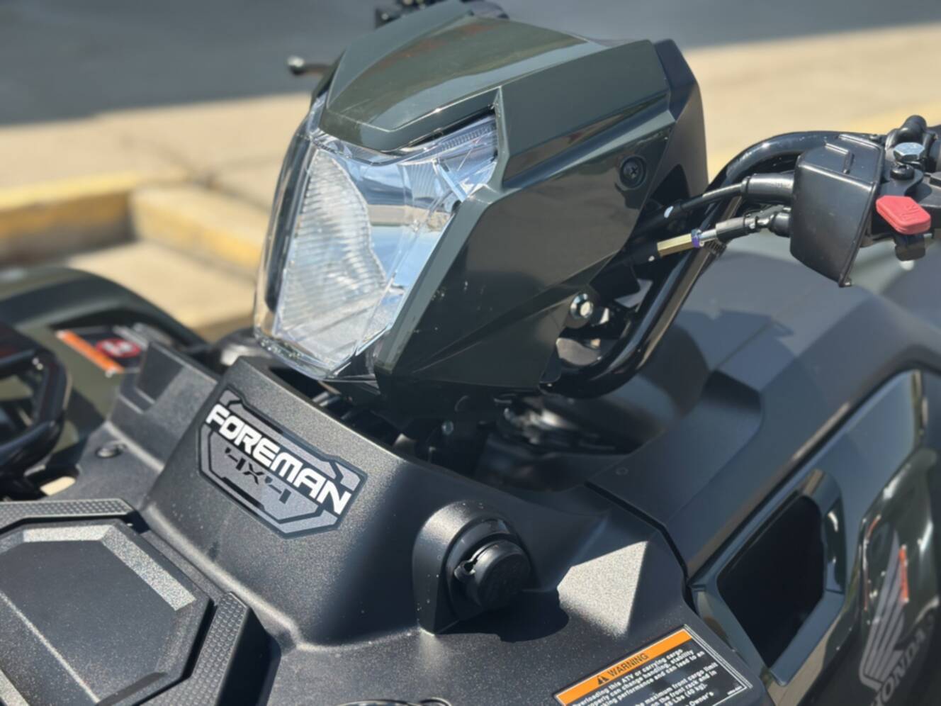 A photo of this 2027 Honda FourTrax Foreman 4x4